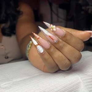 Stiletto Acrylic Nails
